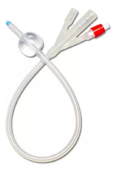 Sonda Foley De Silicona Con Balon 3 Vias N°22/30 Kaution 0 Sonda Foley De Silicona Con Balon 3 Vias N°22/30 Kaution 0