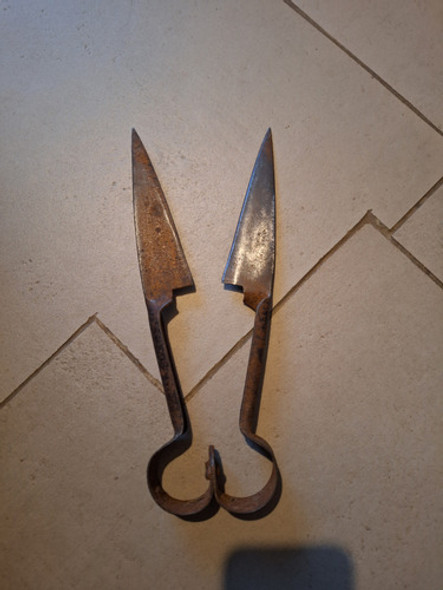 Antigua Tijera De Esquilar, Juan Mailos ,cazador Cm 16 Hojas 1
