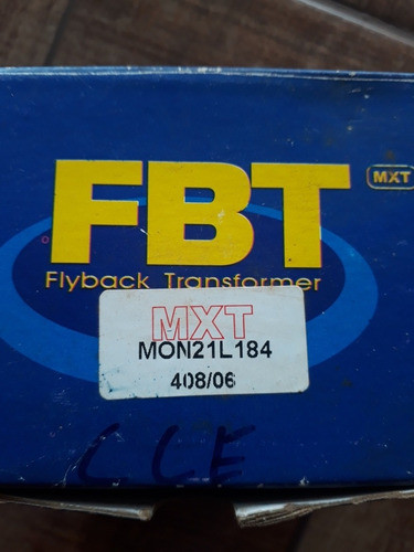 Flyback Para Tv Cce Mon21l184 0
