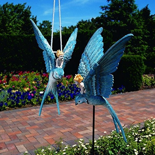 Diseño De Escultura De Jardín Toscano Con Estaca 1