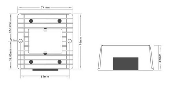 Transformador Convertidor/ Conversor De Tensión 12v A 24v 10 1