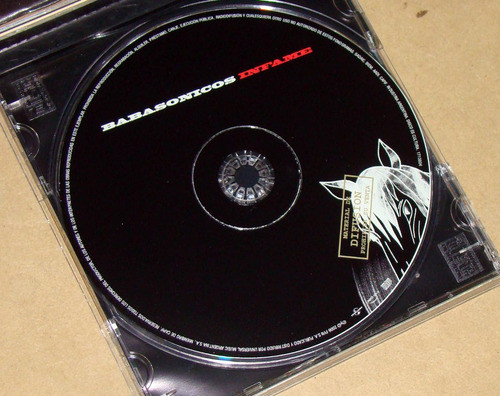 Babasonicos Infame Cd Promo Argentino / Kktus 1