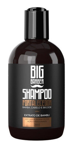 Fortalecedor + Condicionador Big Barber Fardo Com 2 Unidades 1