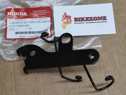 Soporte Der Farol Óptica Mascara Orig Honda Xr 150 Xr 150 1