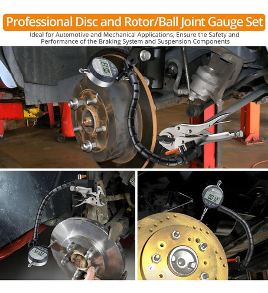 Medidor De Rotor De Freno Neoteck Con Brazo Flexible 360° 1