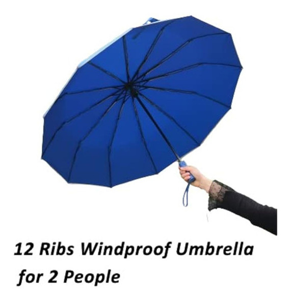 Paraguas Plegable Para Hombre Para Lluvia Y Resistente Al Vi 1