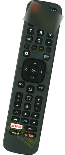 Control Remoto Ble3216rt Ble4916rtf Para Smart Tv Bgh 0