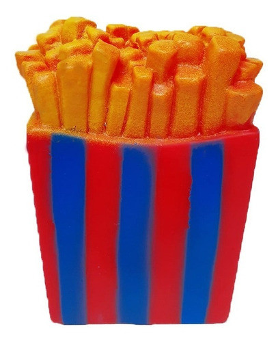 Juguete Mascotas Mordible Sonoro Chifle Modelo Papafritas 1