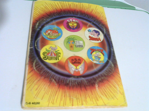 Álbum Figurinha - Chapinha Bionics - Completo -antares 1982 1