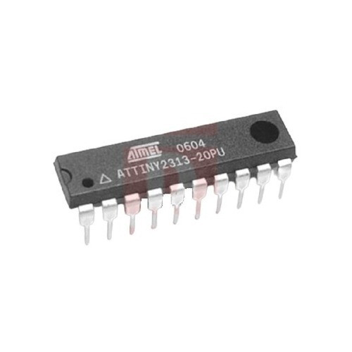 Attiny2313-20pu 8bit Mcu 20mhz 128b Flash Dip20 Pack X 10 0