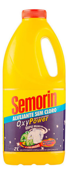 Kit Com 3 Alvejante Sem Cloro Semorin 2l 1