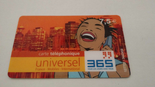 Cartão Telefônico Da França - Universel 0