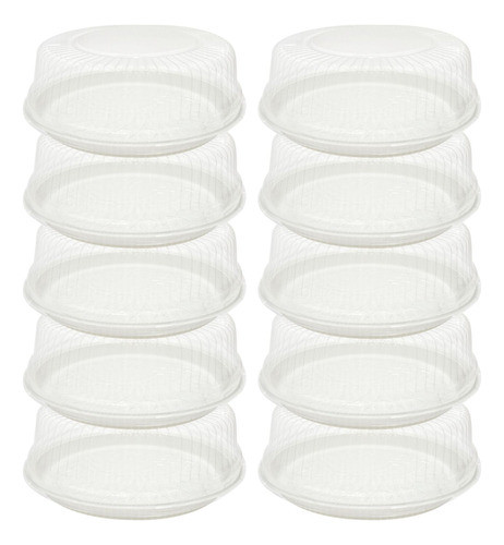 Embalagem Redonda Para Bolo Bipack Bp40 Alta C/ 100 0