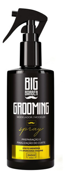 Grooming Modelador Big Barber 240ml Para Penteado Kit 6 Unid 1