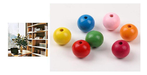 3 X 2-4 Pacotes De 500 Peças De Contas De Madeira 3 Pecas 1