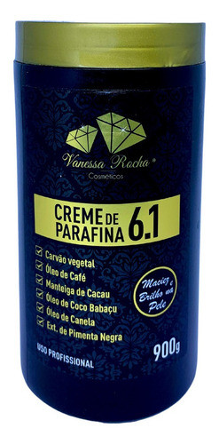 Creme De Parafina 6.1 900g Vanessa Rocha Bronzeamento 0