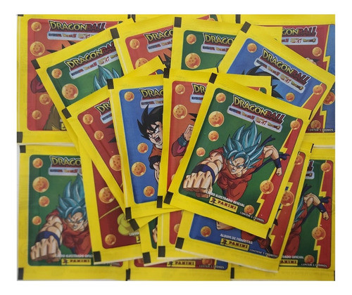 Kit 30 Envelopes De Figurinha Dragon Ball 0
