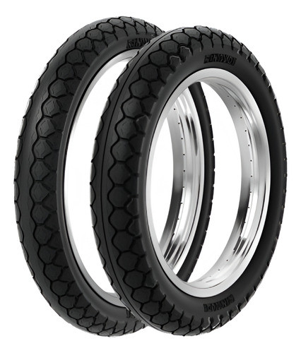 Cubierta Yumbo Eco 70  Kit 275-17 Y 250-17 Rinaldi Pd29 Bras 0