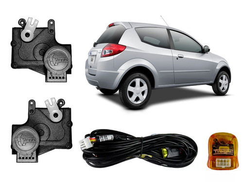 Conjunto Trava Elétrica Dedicada 2 Portas Ford Ka 0