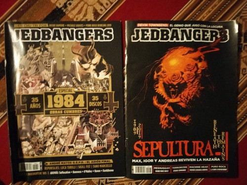 2 Revistas Jedbangers. Números 127 Y 130 (2019) 0