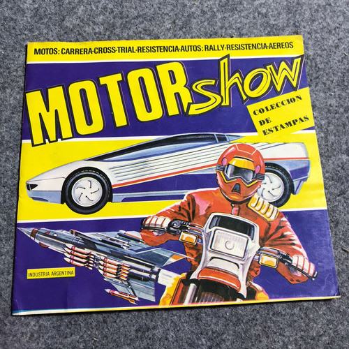 Album De Figuritas Toy Crom Motor Show - 86/160 0