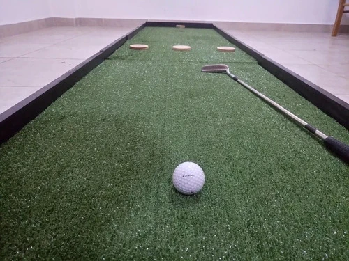 Minigolf Mini Golf Juego Niños Grande Cancha Cesped Artesana 1