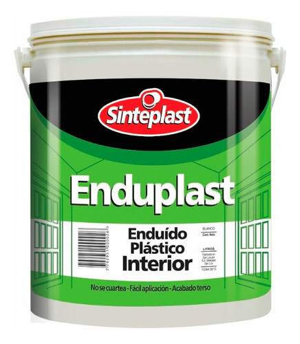 Enduplast Interior Sinteplast | 1lt 0