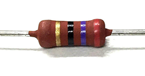 Resistor De Cerâmica 27r 1w 5 Por Cento 50 Unidades 0