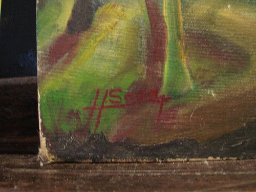 Hugo Sosa / Paisaje Bosque / 40 X 50 Cm # 1444 1