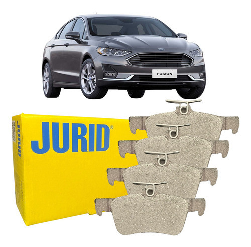 Pastilha De Freio Traseira Jurid Ford Fusion 2012 A 2021 0