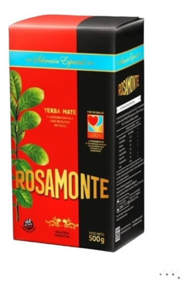 Yerba Mate Rosamonte Selección Especial De 500g Pack 10u 0