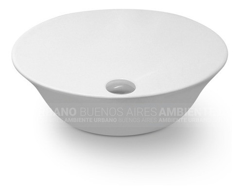 Bacha 42 Cm Redonda Para Griferia Alta O Pared Loza 8429 0