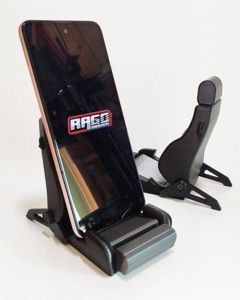 Soporte Celular Butaca Recaro Fierrero Competición 1