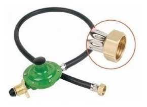 Regulador De Gas Para Garrafa De 10kg Con Manguera 1