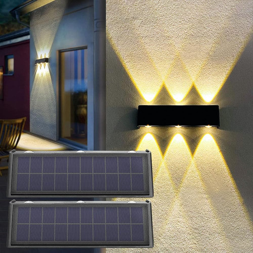 Mrzxy Luces Solares Al Aire Libre Anochecer Al Amanecer Lámp 0