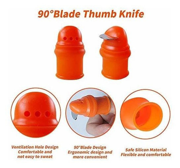 Cortador De Silicona Para Pulgar +protectores  De Dedo (s) 1 Cortador De Silicona Para Pulgar +protectores  De Dedo (s) 1