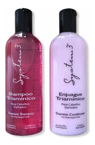 Kit System-3 Shampoo + Acondicionador Triaminicos 375ml 0