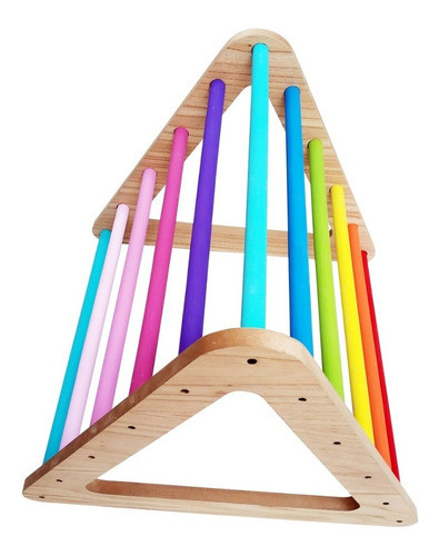 Combo Rampa+triangulo+cubo+rotaris  Montessori -waldorf 1