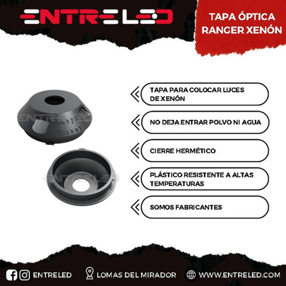 Tapa Óptica Ranger ( 2016 - 2022 ) Xenón 1