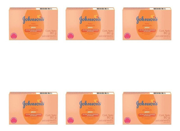Pack X6 Jabón Johnson Baby Glicerina 80 Gr 0