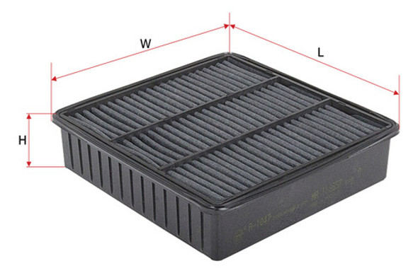 Filtro Aire Mitsubishi Outlander I 4wd 2.4 12v 112cv 4g64 (1 0