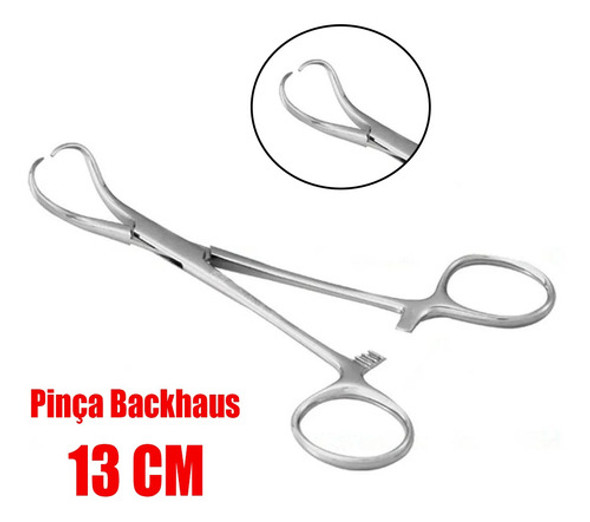Pinça Backhaus (13cm) - Abc 1