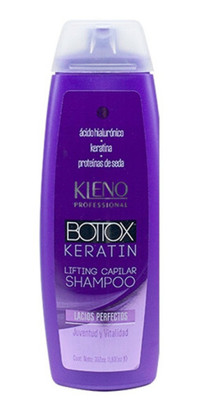 Shampoo X350 Ml + Ampollas Kleno Bottox Keratin Lifting 1