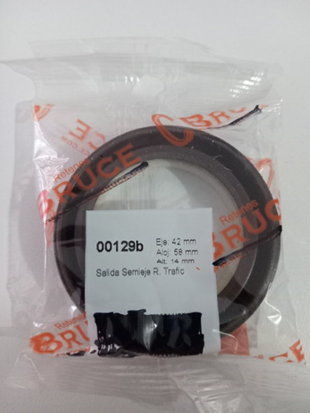 Reten Salida Semieje Renault Trafic Con Fieltro Cod 129b 1