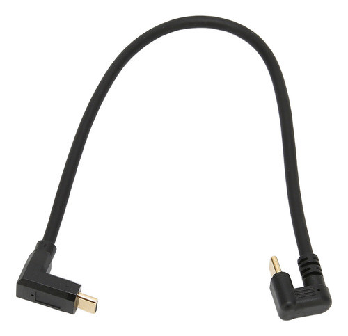 Cabo De Extensão Usb C 10gbps 4k 60hz Direito De 90 Graus 1