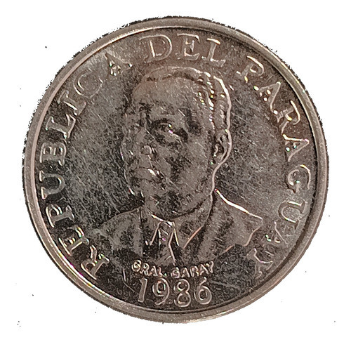 Paraguay 10 Guaraníes 1986 Sc Km 167 Fao 1