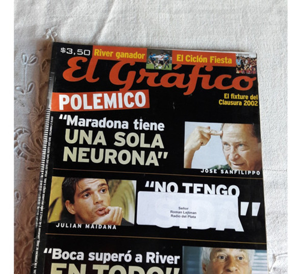 Revista El Grafico Nº 4296 5/2/2002 0