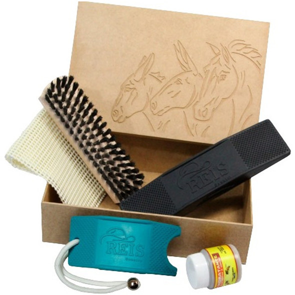 Kit Raspadeira Multiuso Cavalos Muares Massageadora Oferta 0