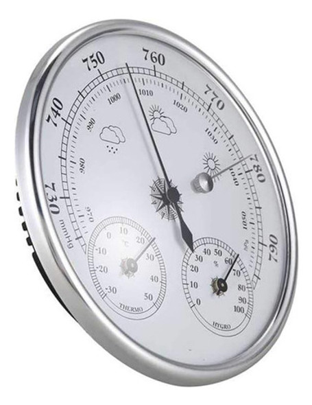 130mm Estação Meteorológica Barômetro Termômetro/higrômetro. 0