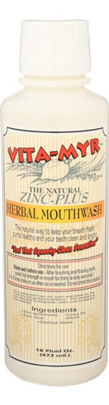 Enxaguante Bucal Vita-myr Zinc-plus Xtra Herbal 480 Ml 0